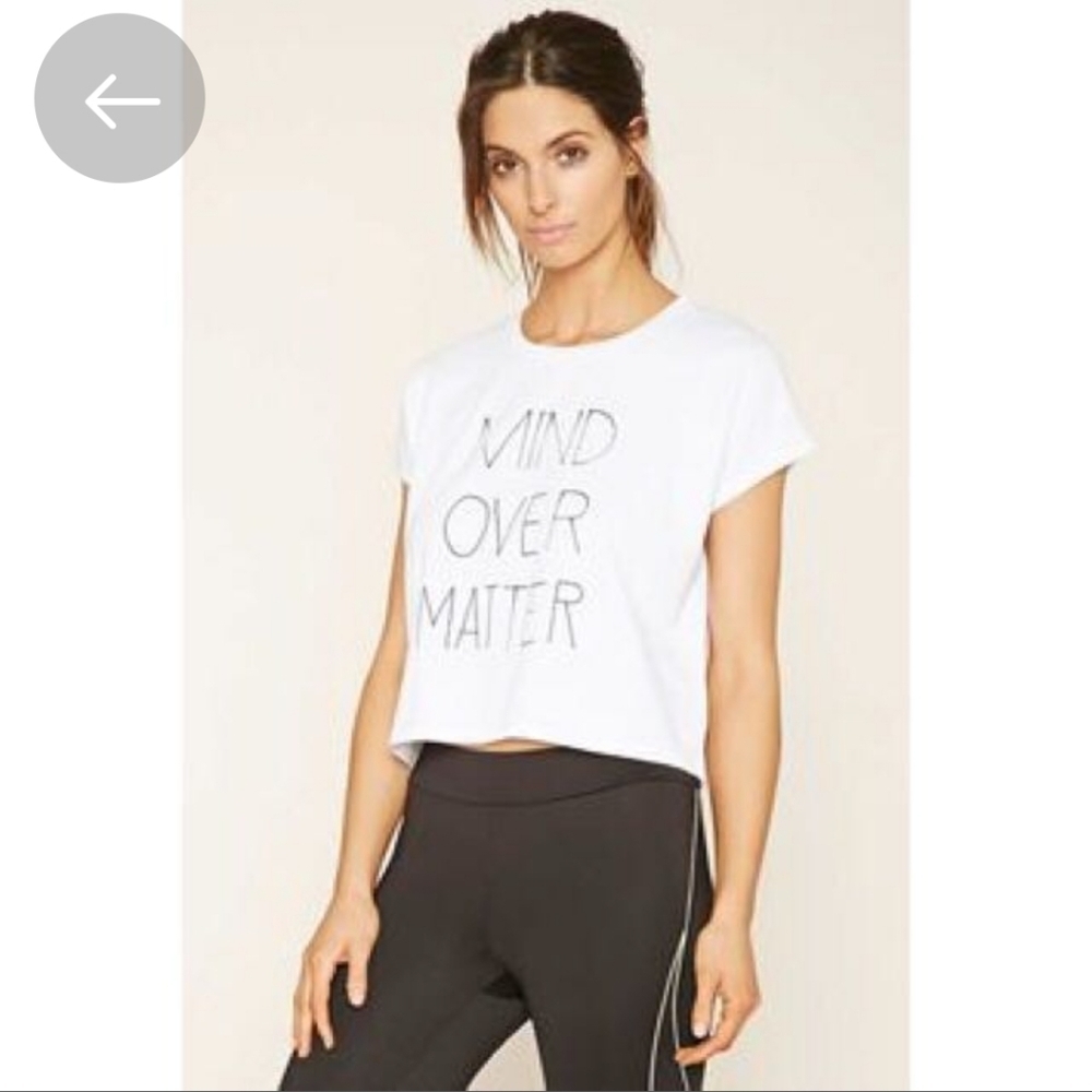 FOREVER 21 Mind Over Matter Tee